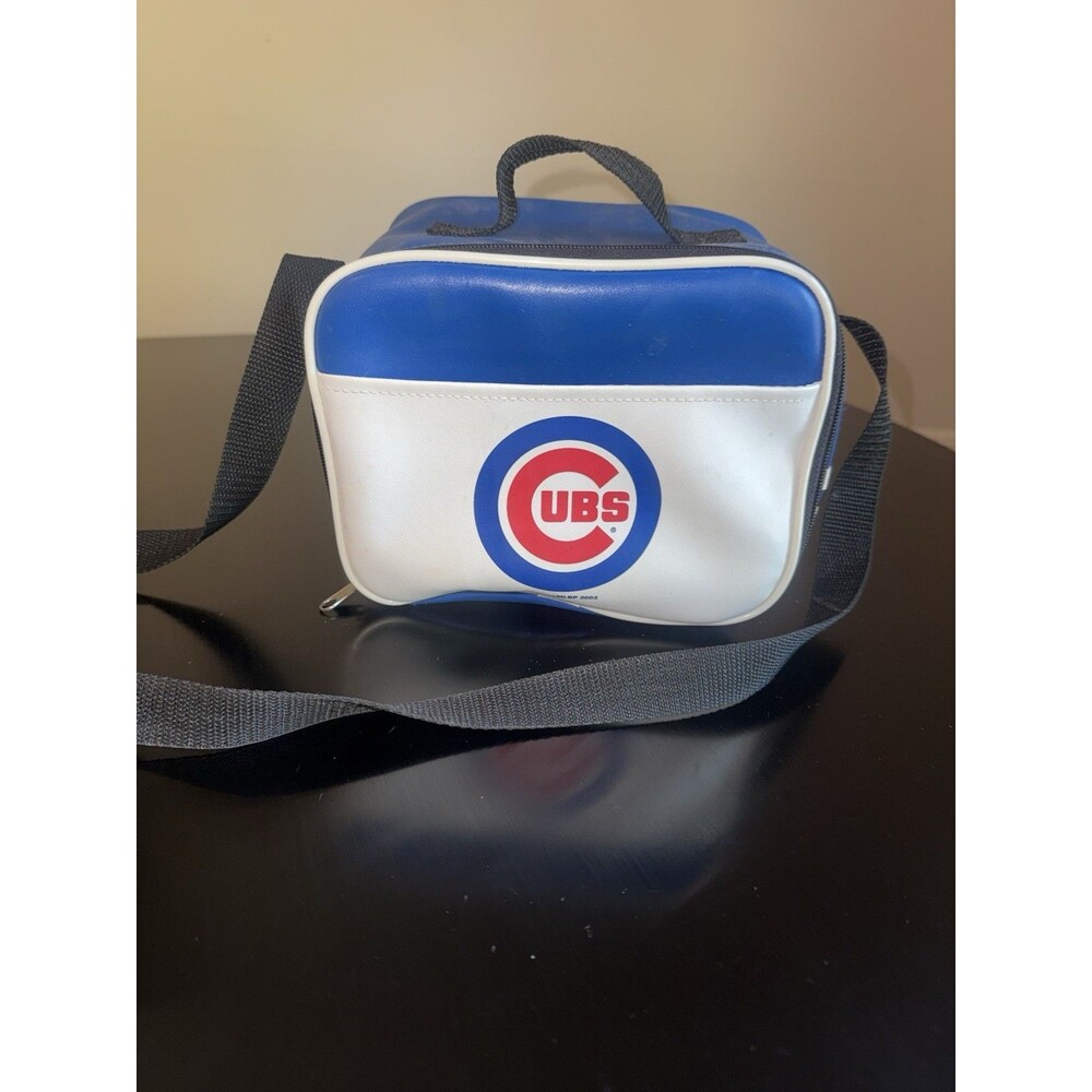 Vintage Chicago Cubs 2002 Soft Cooler Lunch Box Lunch Bag GO CUBS GO!